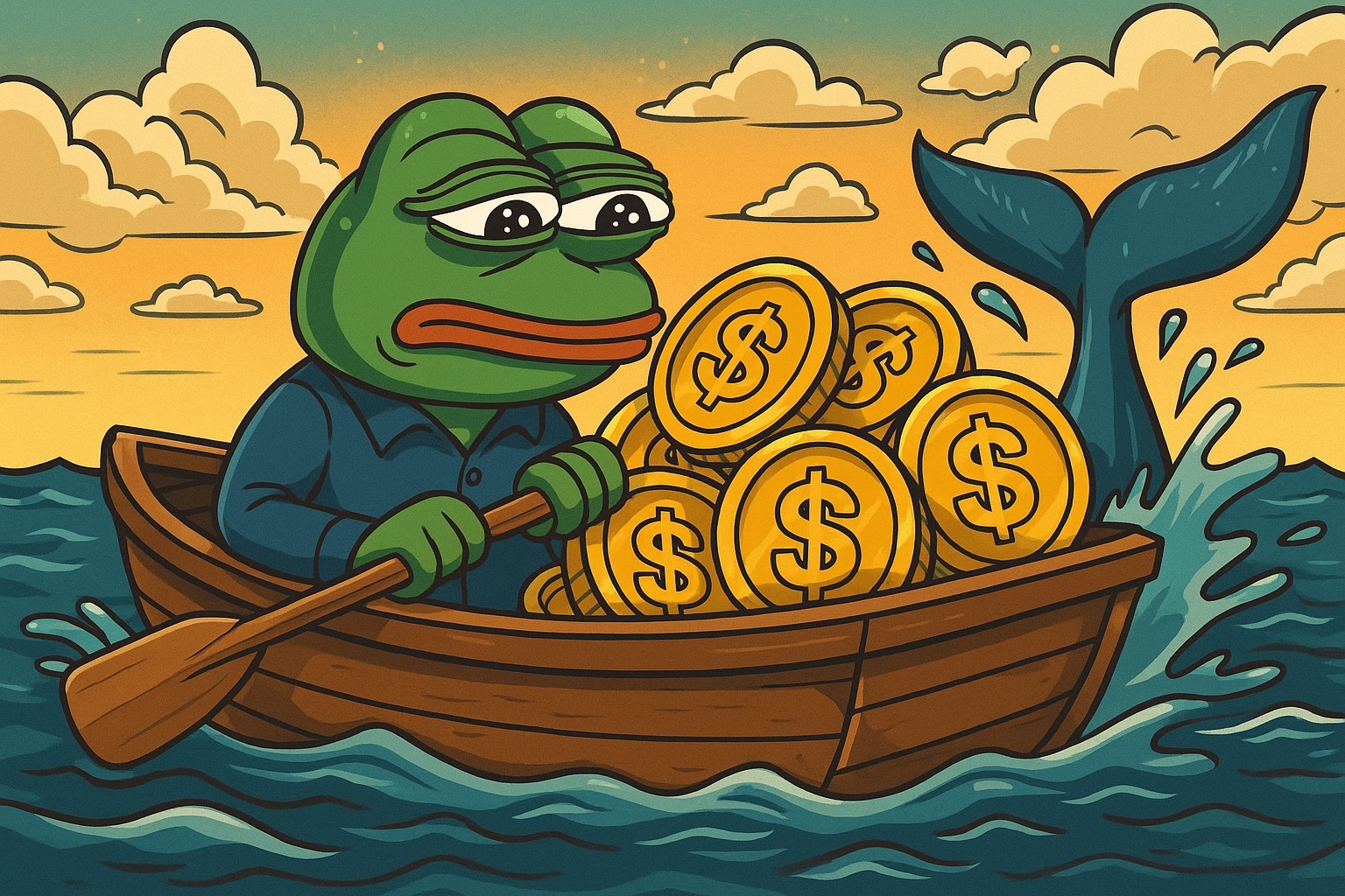 PEPE幣巨鯨Wynn全數出清獲利逾5,000萬美元　AI迷因幣MIND of Pepe成新目標