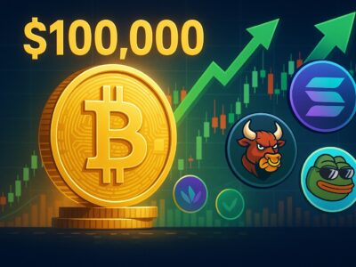 川普發言與美英貿易利好助比特幣破10萬美元　三大預售幣搶攻牛市
