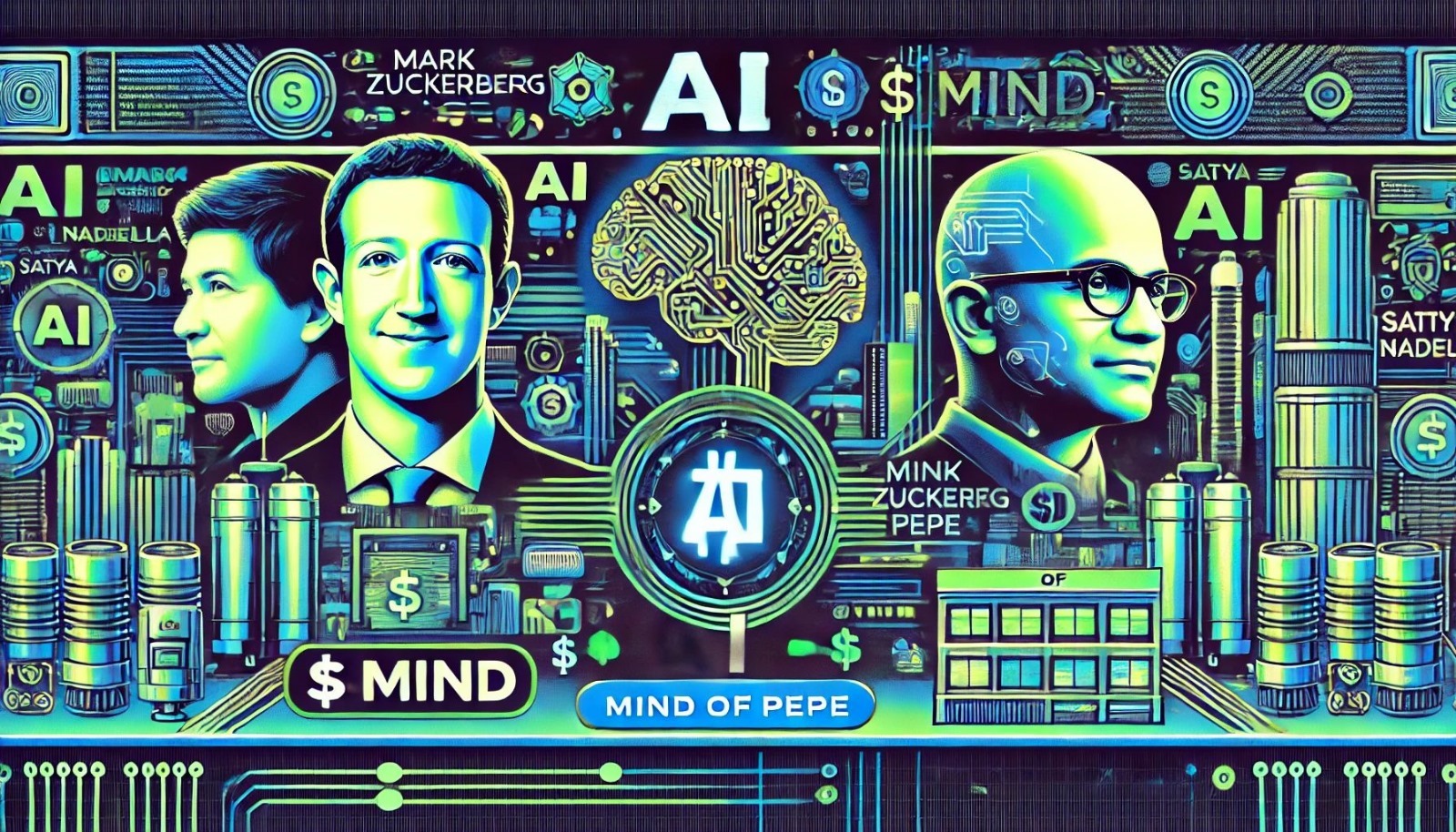 科技巨頭對話預示AI工廠時代來臨　MIND of Pepe加速AI智能革命