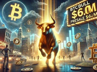 比特幣將收歷史最高月線？BTCBULL代幣預售籌資金額達600萬美元引爆市場