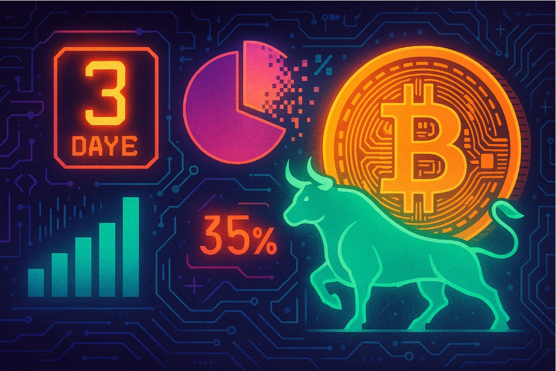 最後3天：BTC Bull已銷毀35%總供應量　下一個10倍即將到來？