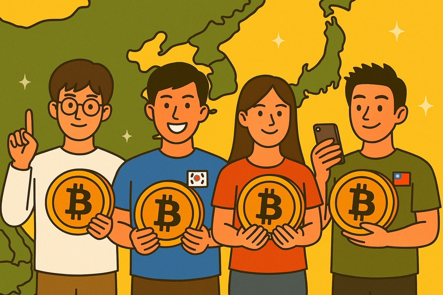 加密投資已成亞洲新世代共識　從南韓到港台年輕人的鏈上選擇