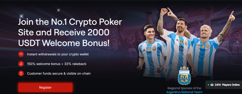 Nové české online casino CoinPoker – úvodní stránka