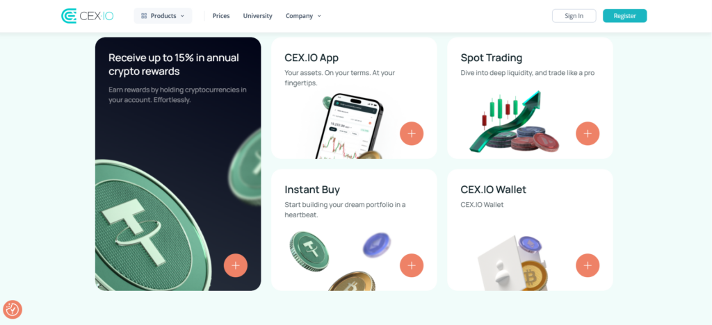 Krypto burza CEX.IO umožňuje finanční páku