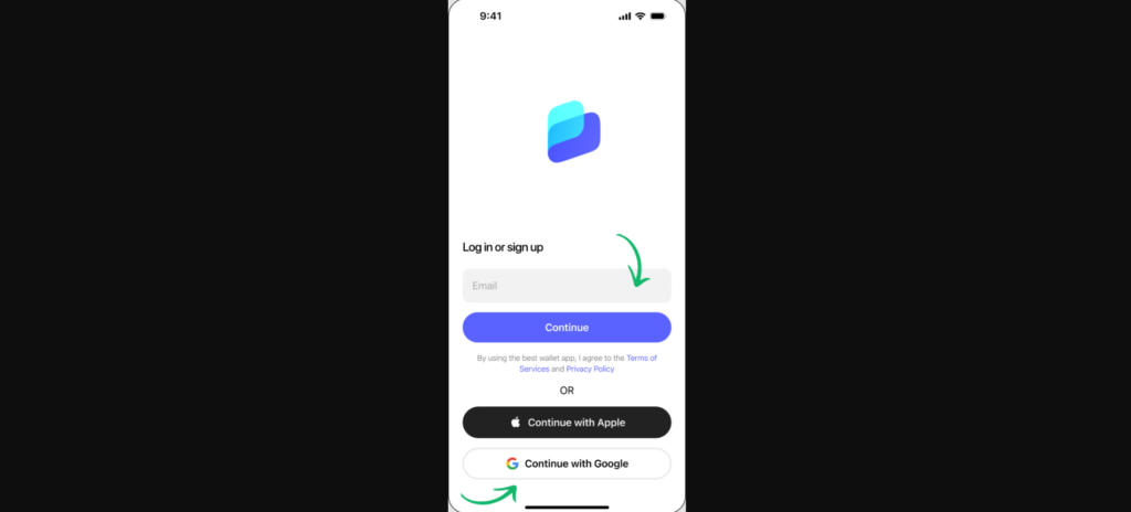 Registrace Best Wallet