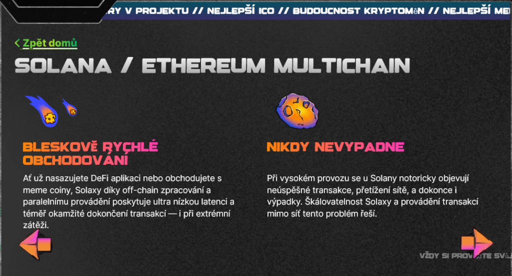 solaxy eliminuje přetížení sítě 