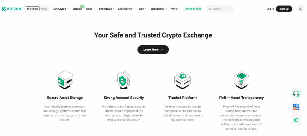Registra u krypto burzy KuCoin