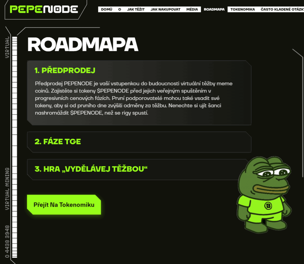 Roadmapa PepeNode
