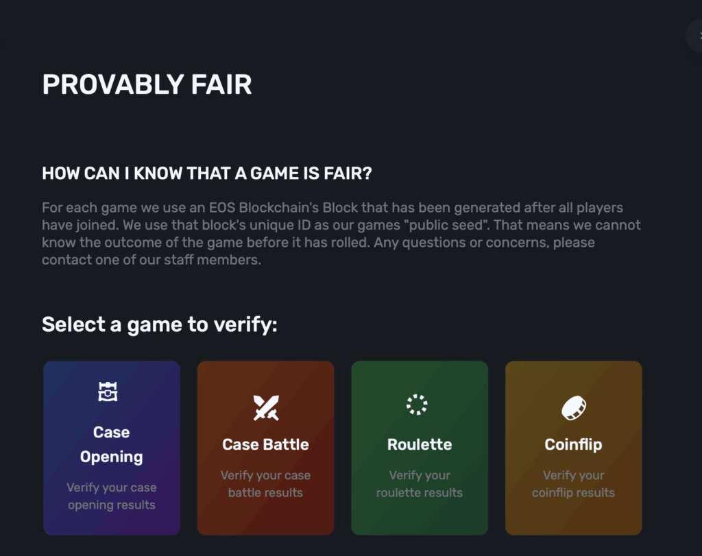 csgo gambling sites – co je prokazatelná férovosti?