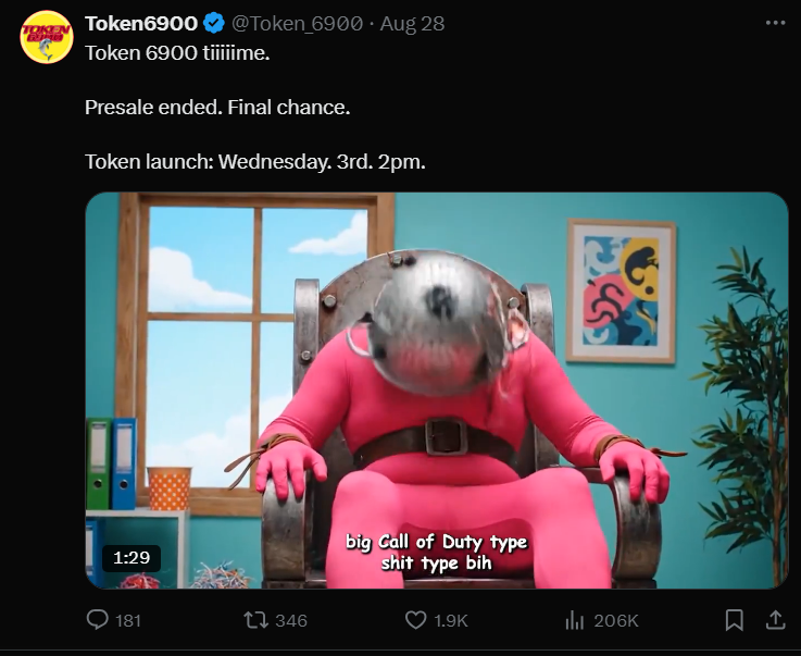 Token6900 na X