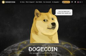 Co je Dogecoin - úvodní stránka projektu