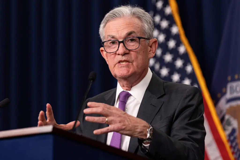 Jerome Powell, zdroj Britannica Money