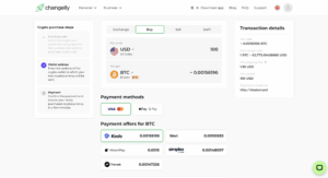 Krypto směnárna Changelly
