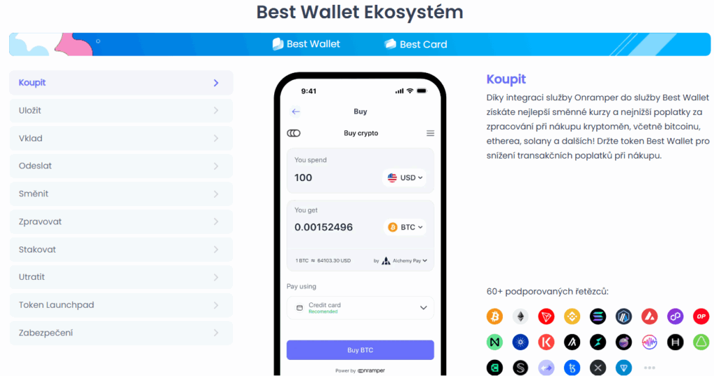 Best Wallet ekosystém