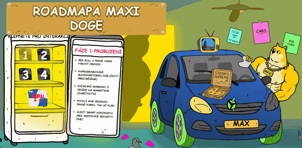 Roadmapa Maxi Doge