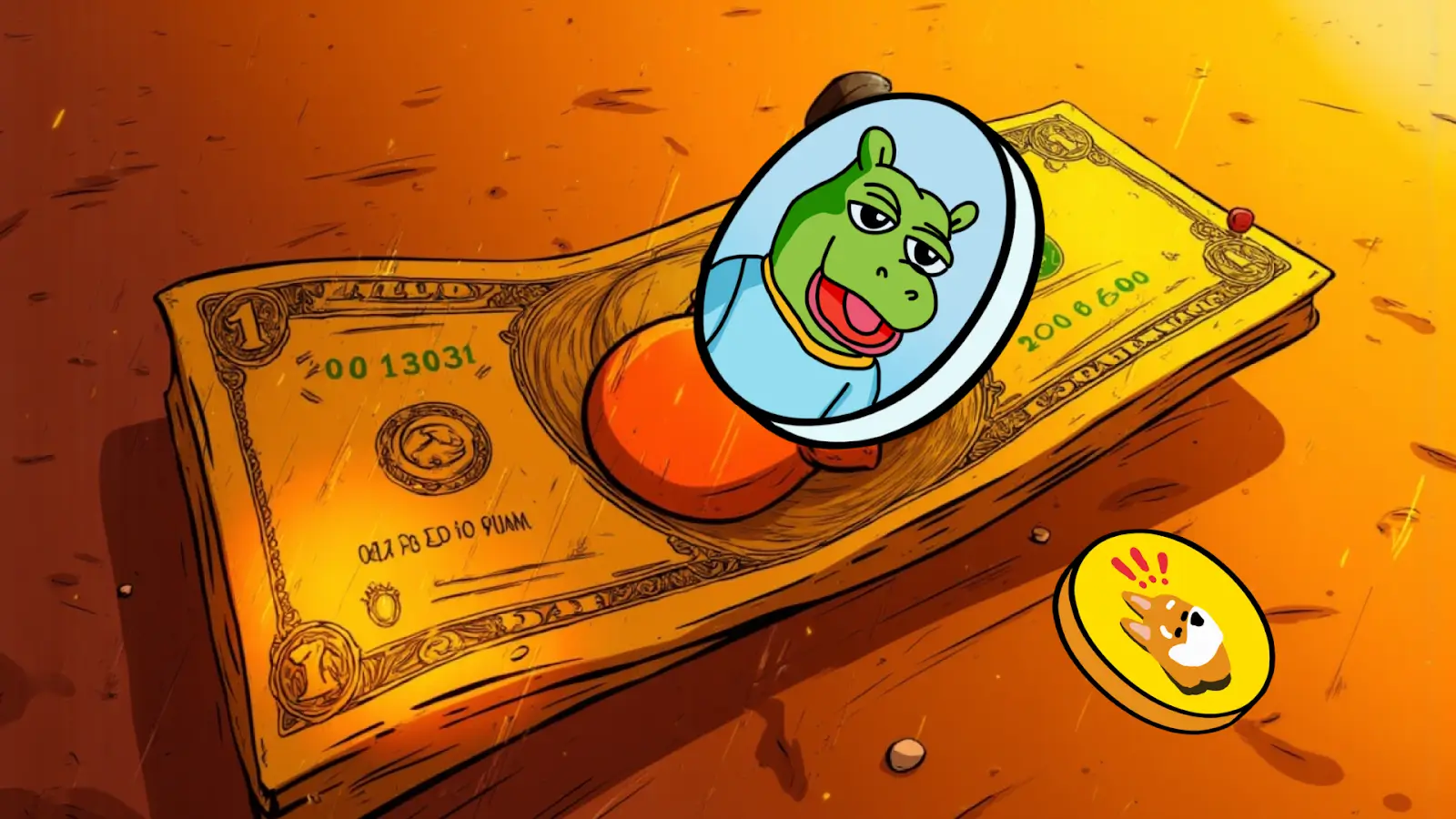 FloppyPepe (FPPE) vs. BONK: Meme-Coin-Krieg schreitet voran, da Staking-Belohnungen die Akzeptanz fördern