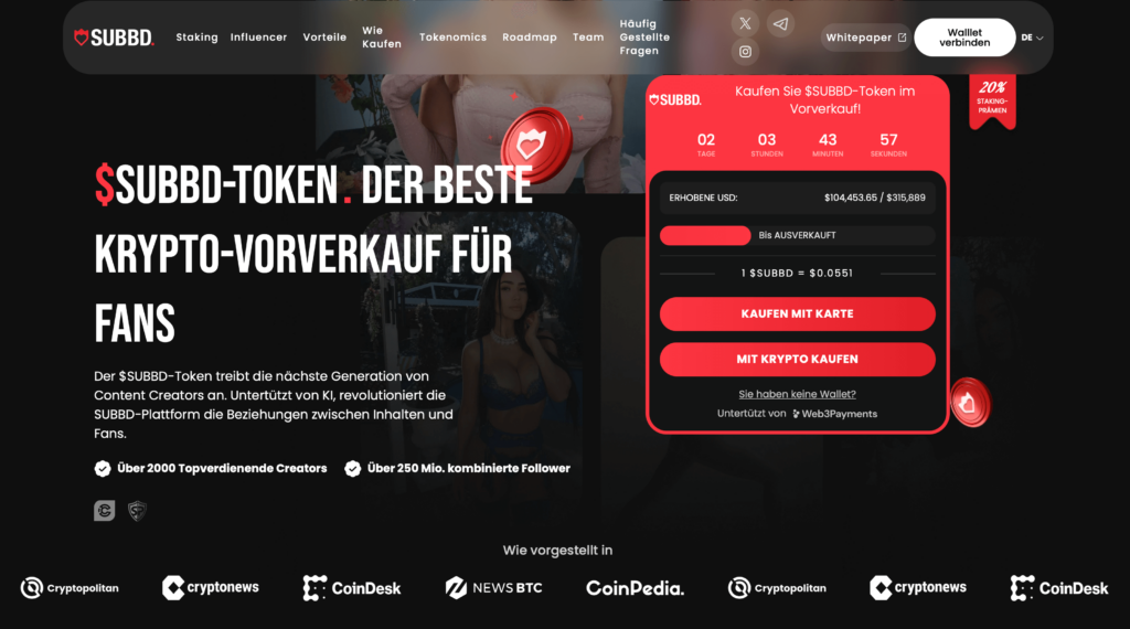 SUBBD startseit