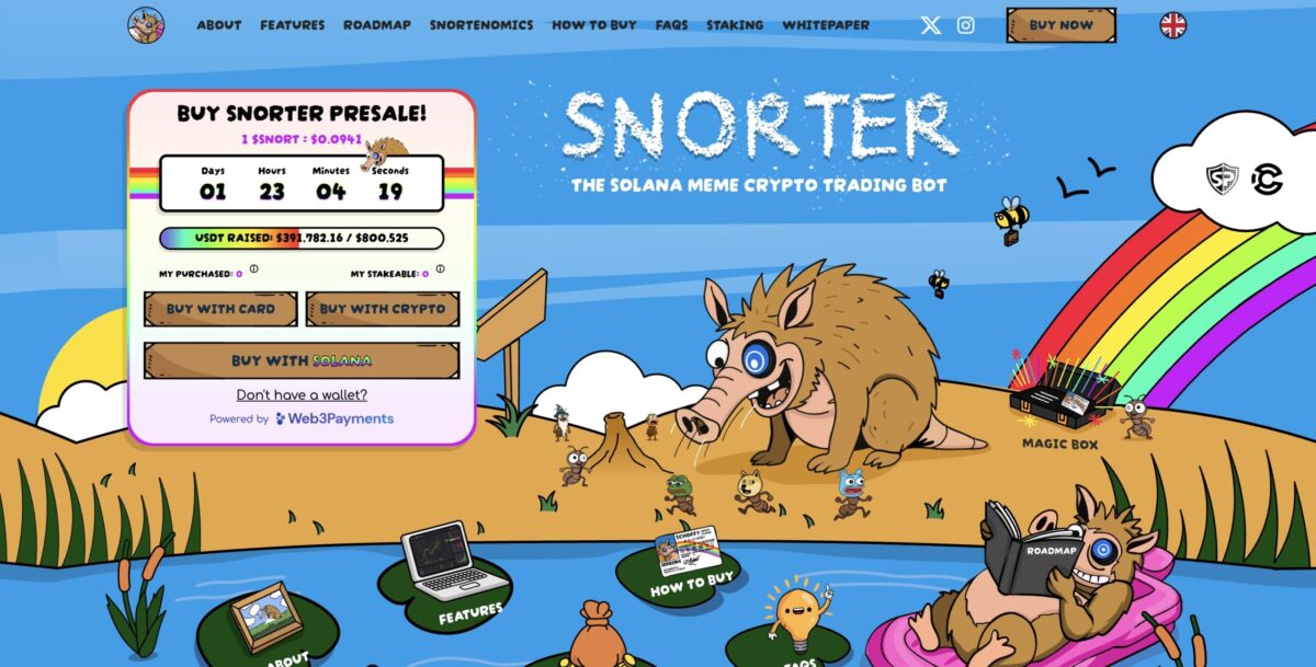 Der Snorter-Token hat $390,000 überschritten – die beste Krypto-Vorverkaufsmöglichkeit zum Kauf?