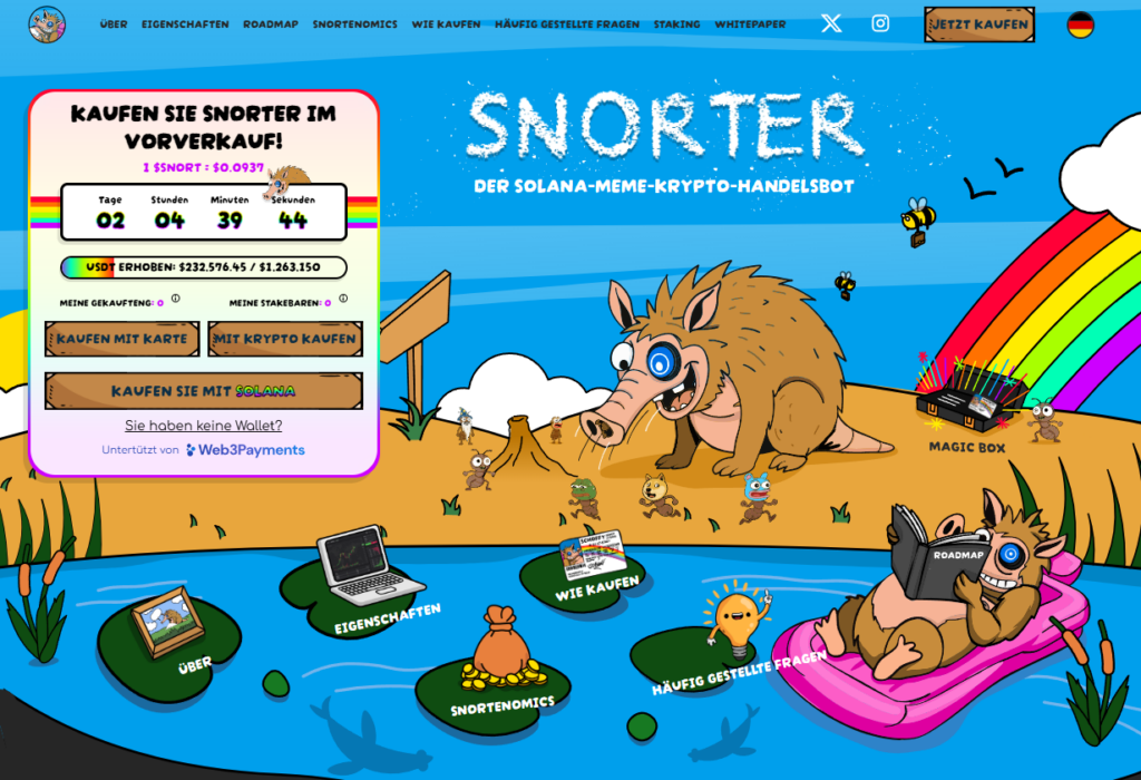 Snorter Startseite