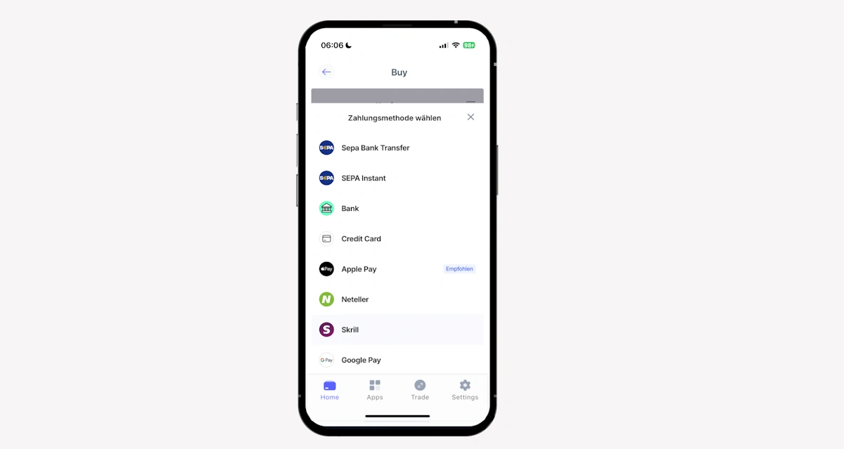 best wallet einzahlung textbox version