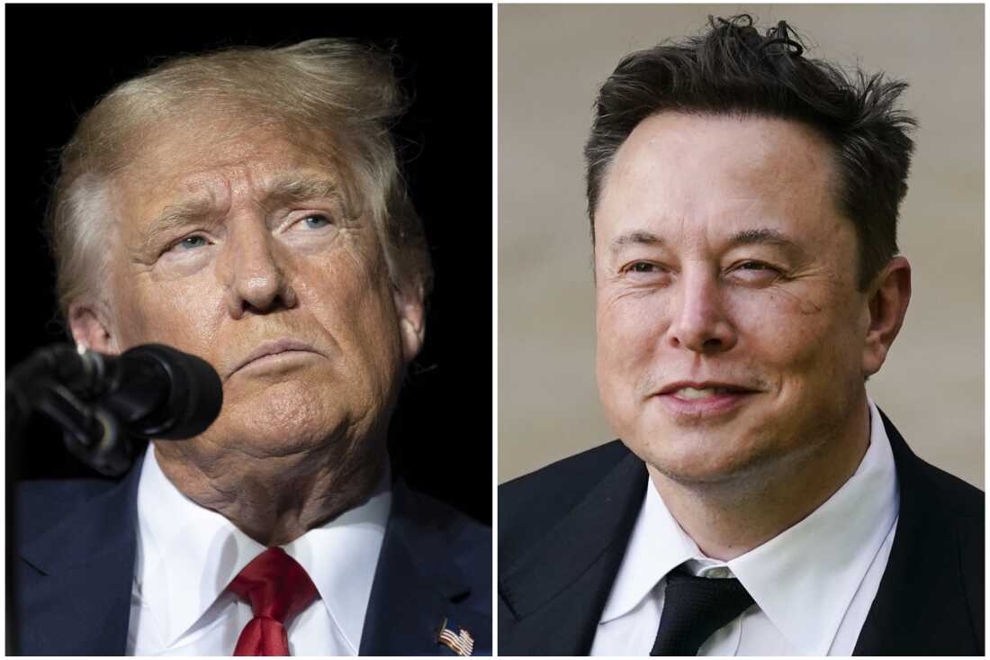 Elon Musk und Donald Trump geraten in heftigen politischen Streit