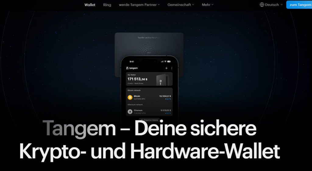tangem startseit
