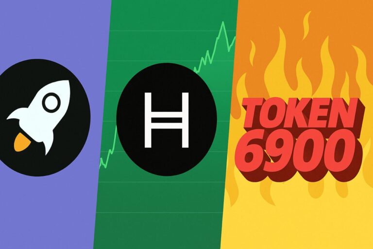 Welche Kryptowährungen werden am schnellsten steigen? Stellar, Hedera und T6900 führen