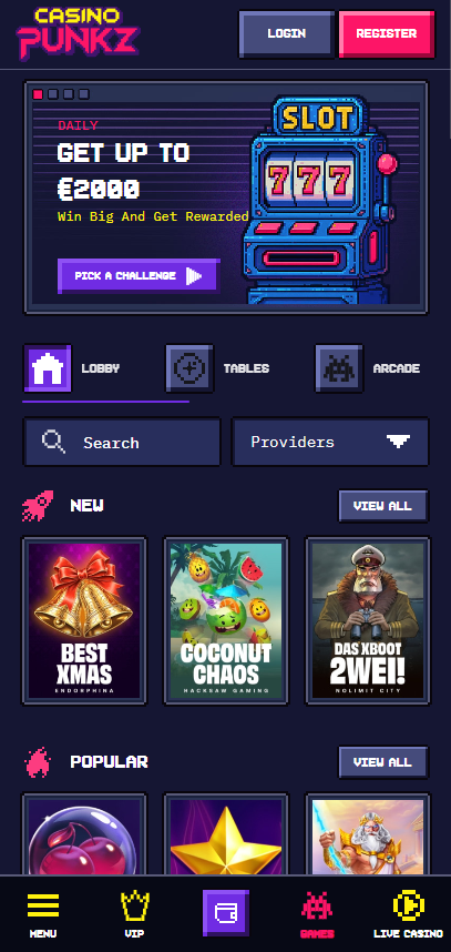 casinopunkz mobile