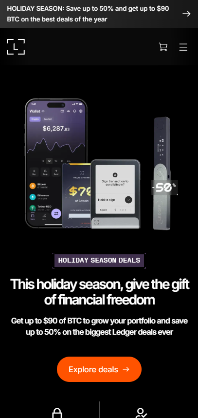 ledger mobile