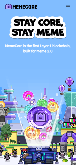 Memecore Startseite