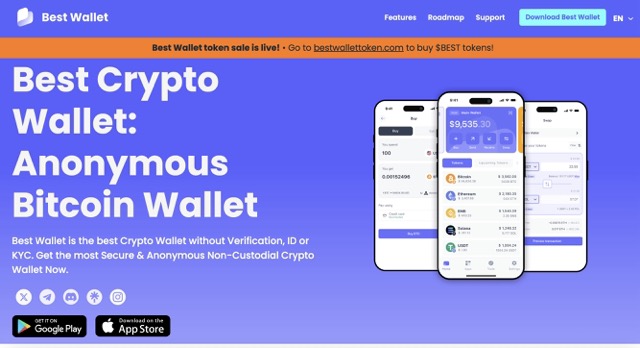 Best Wallet krüotoraha rahakott