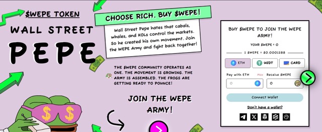 wall street pepe