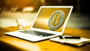 Bitcoin (BTC) Token Macbook