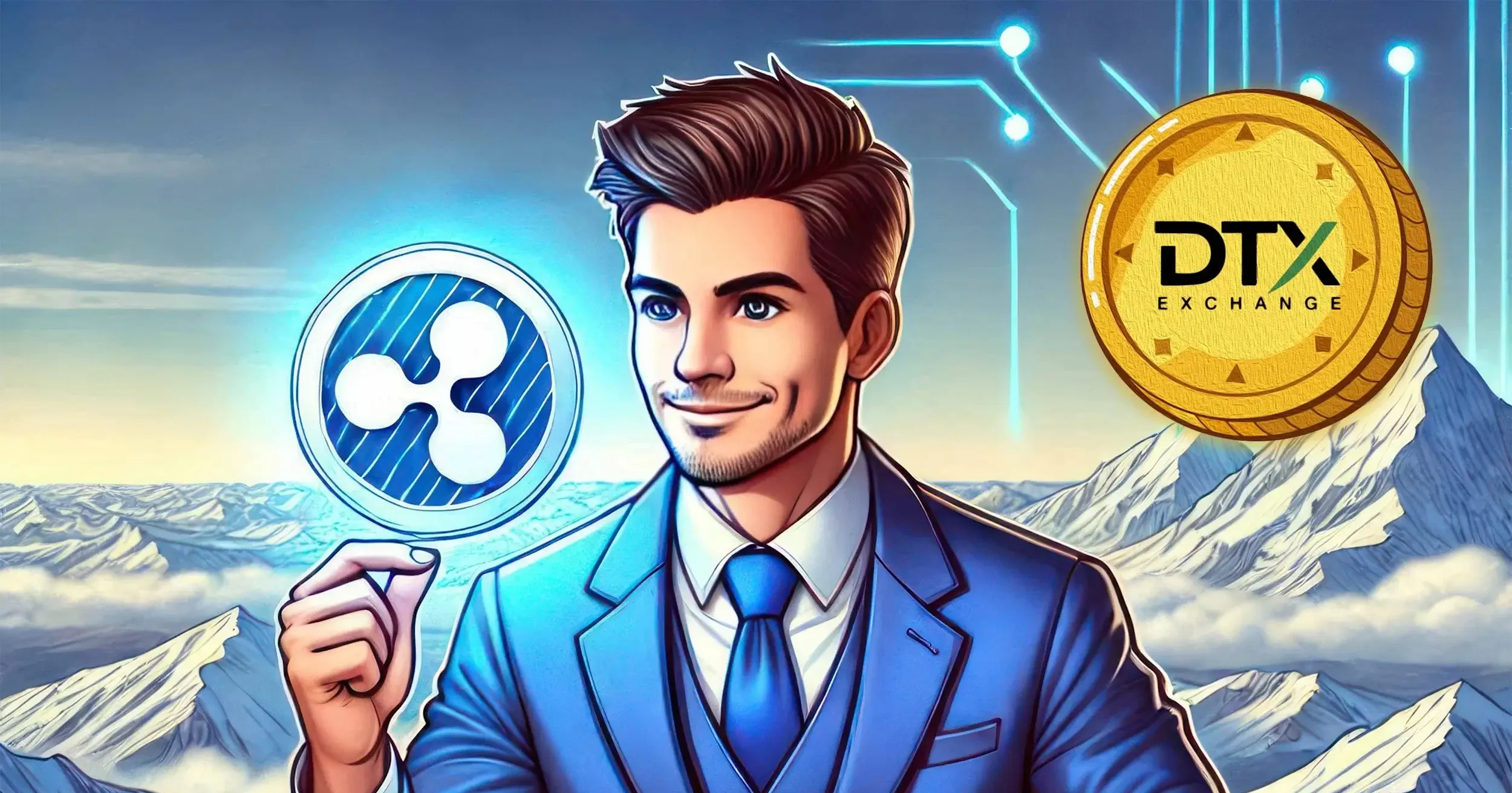 XRP ETF Could Be Approved In 60 Days as Ripple Holders Add DTX Exchange For 1000x Leveraged Trading