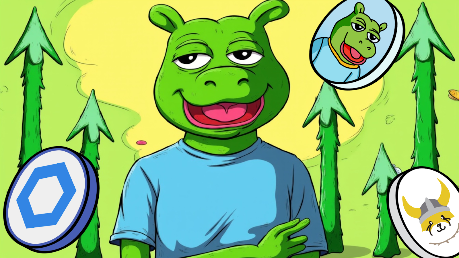 Top 3 Cryptos Set For Massive Growth: FloppyPepe (FPPE), LINK, And FLOKI