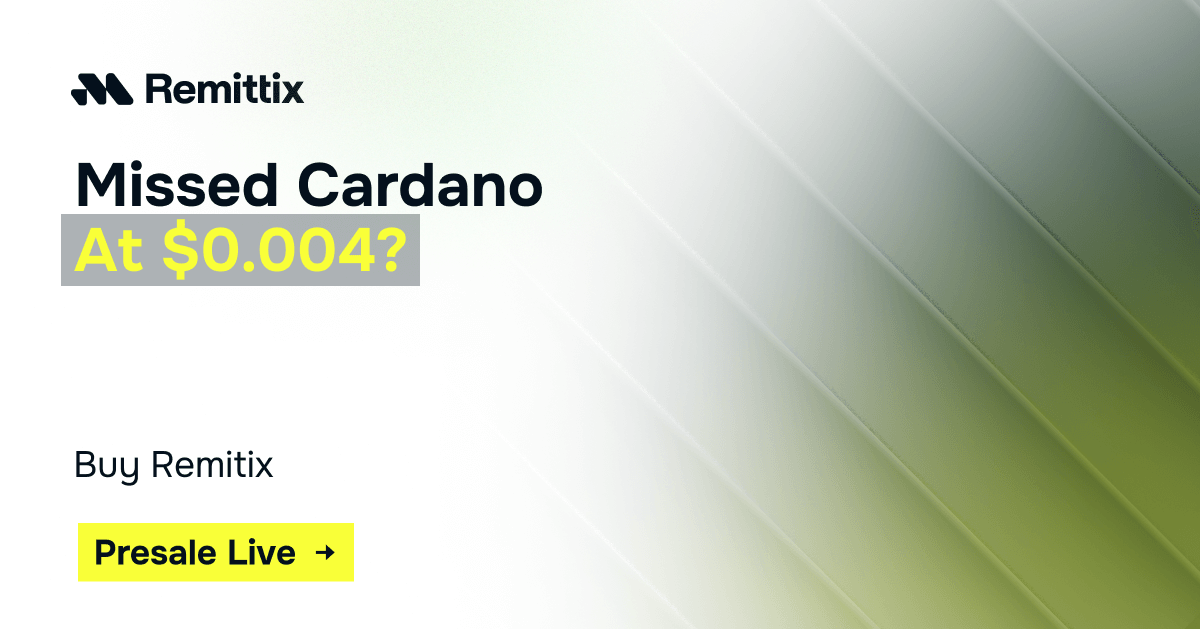 Further Cardano (ADA) Decline Expected Amid Trade War Tensions; Investors Hedge Volatility With Remittix