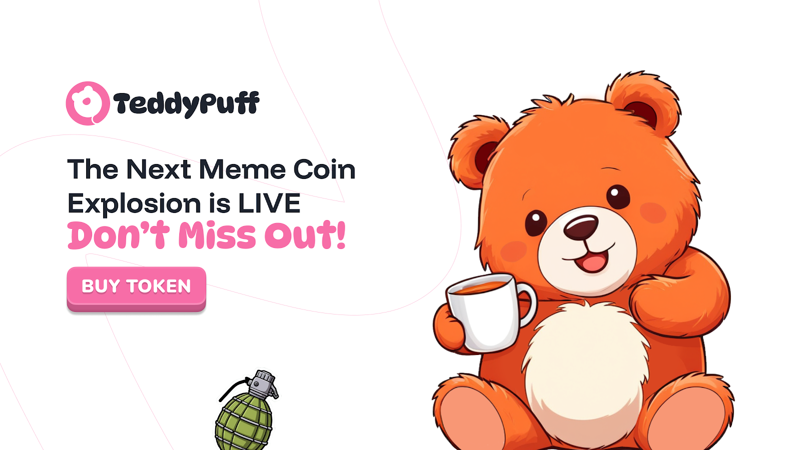 PEPE, Bonk, FLOKI… And Now TeddyPuff ($TDP) – The Next Meme Coin Explosion is LIVE!