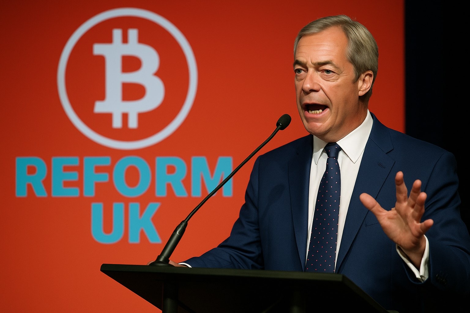 Best Crypto to Buy Now as Nigel Farage’s Reform UK Party Embrace Bitcoin