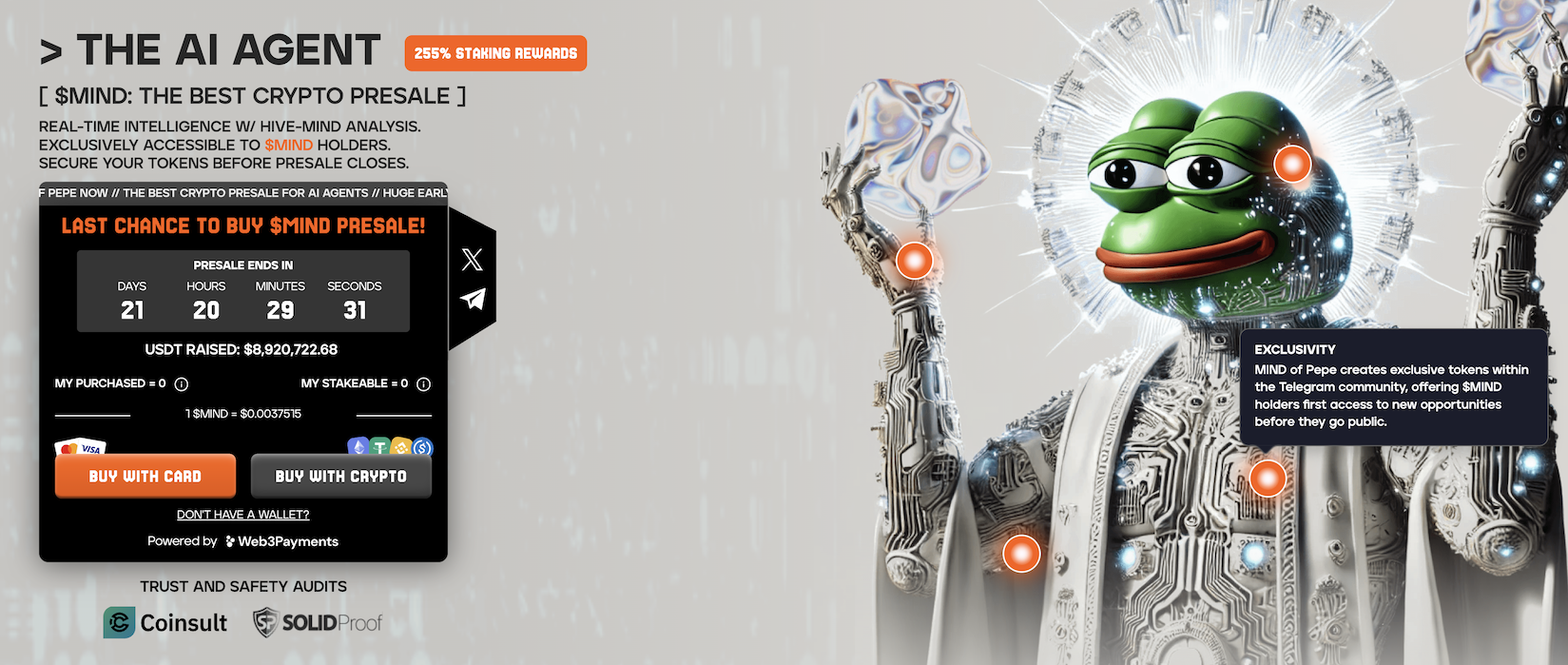 mind of pepe presale