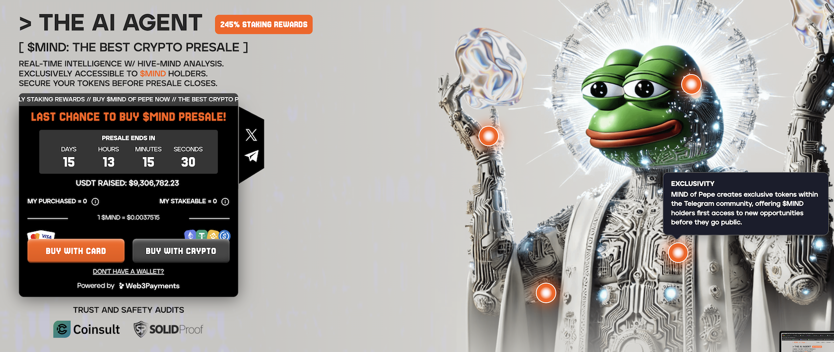 mind of pepe presale