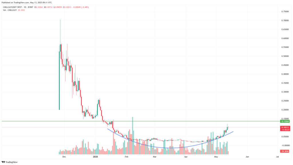 chillguy price chart