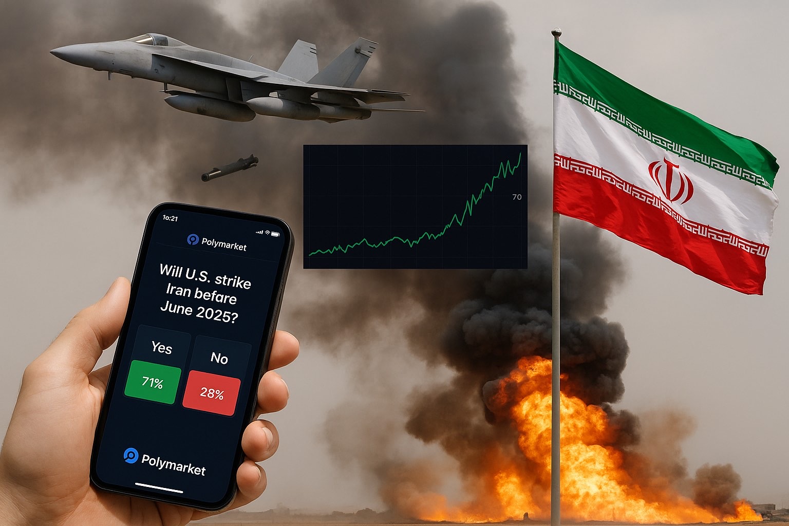 Best Crypto to Buy Now as Odds of U.S. Strike on Iran Surge to 71%