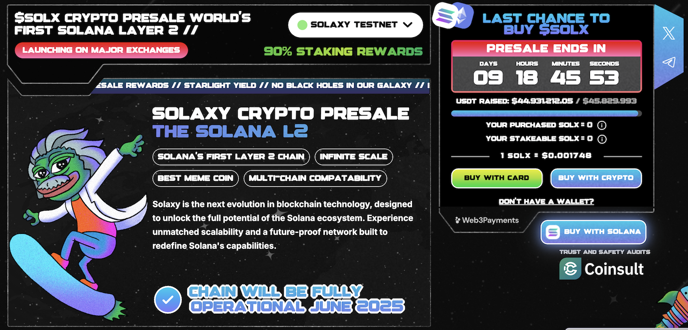 solaxy crypto presale