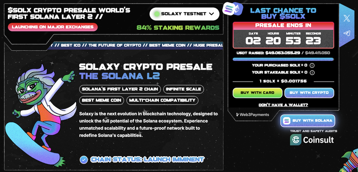 solaxy crypto presale