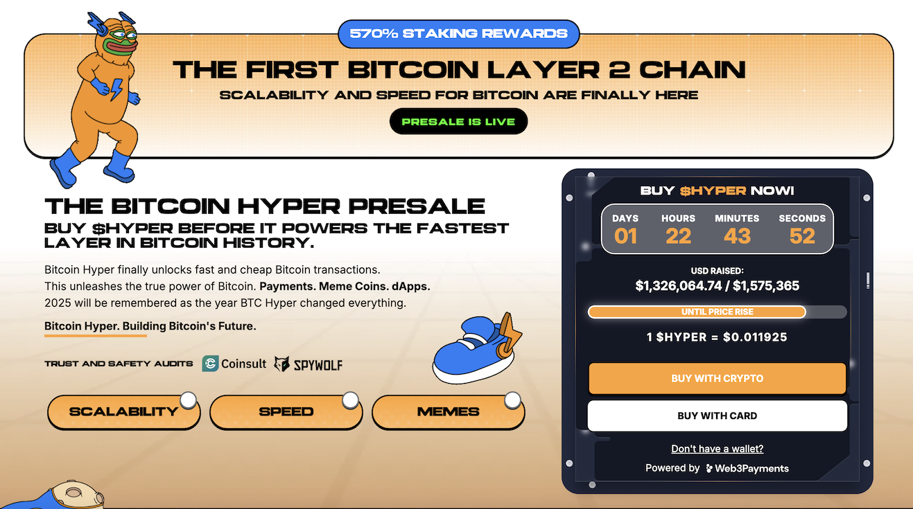 bitcoin hyper presale