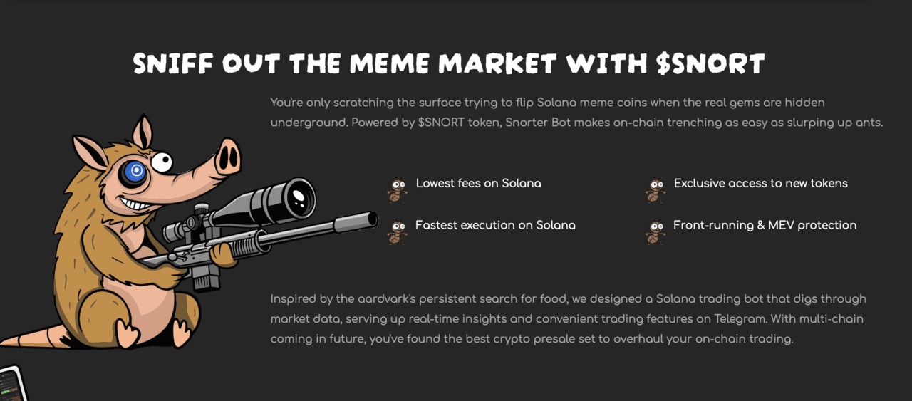 Snorter Bot presale