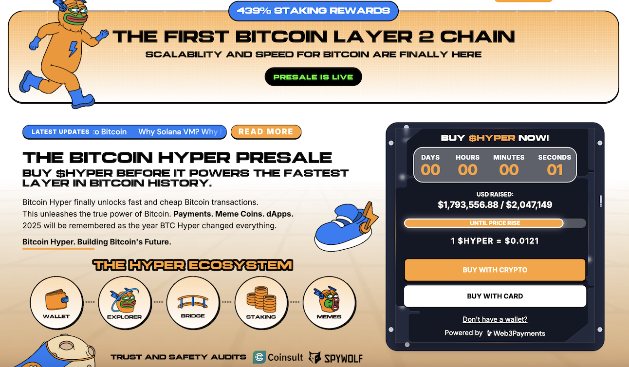 bitcoin hyper presale