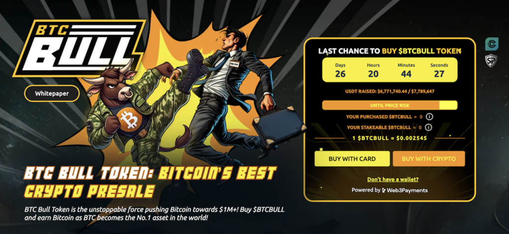 btc bull token crypto presale