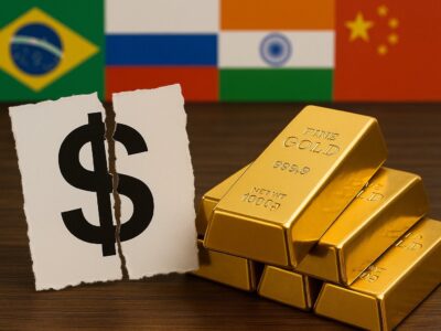 Best Crypto to Buy Now As US Dollar Dips, Gold Price Rises On BRICS Tariff News