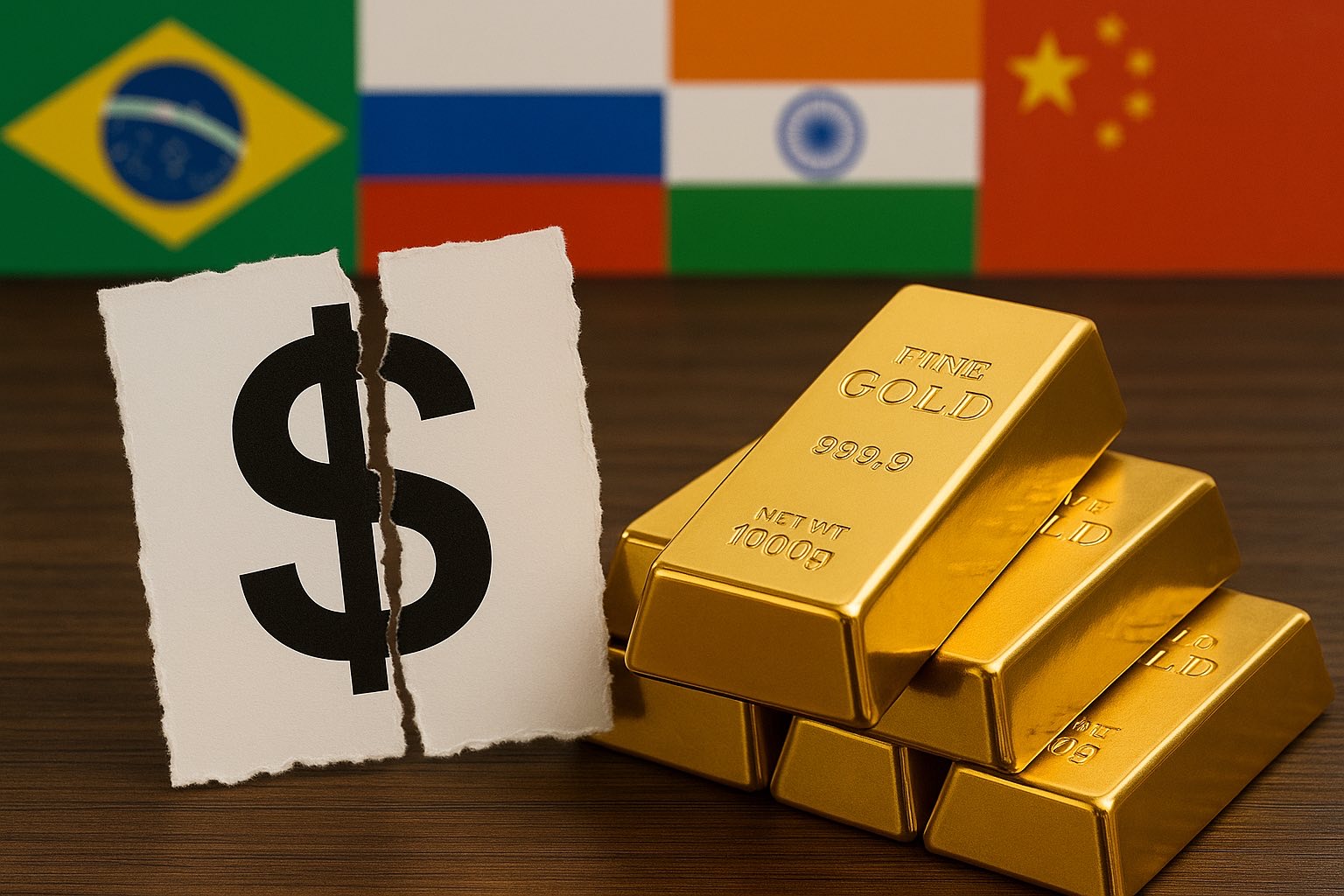 Best Crypto to Buy Now As US Dollar Dips, Gold Price Rises On BRICS Tariff News